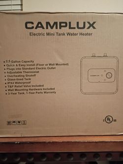 Camplux Electric Mini Tank Water Heater