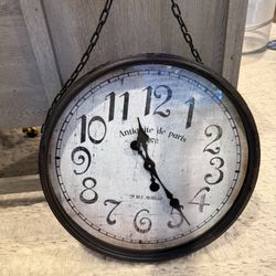 19” Vintage Paris Wall Clock