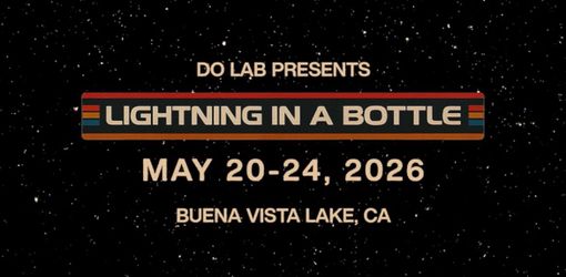 Lightning in a bottle + camping