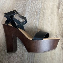 Black High Heels Size 8