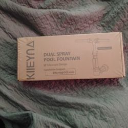 Dual Spray Pool Fountain 