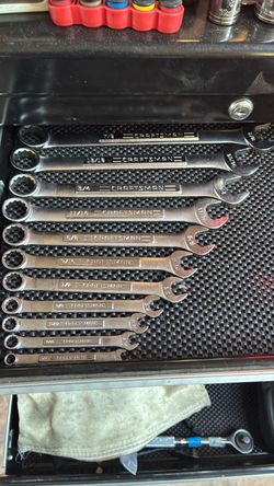 USA made Craftsman wrench 11 pc. SAE set