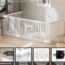 VERABE Dog Playpen with Door, 12 Panels Puppy Playpen, 25.6 H Dog Pen for Small Cats and Dogs, Pet Fence for Indoor & Outdoor, Non-Slip Pet Gate Made 