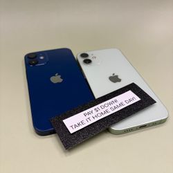 Apple IPhone 12 Mini 5G - Pay $1 DOWN AVAILABLE - NO CREDIT NEEDED