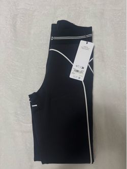 Alo Yoga Airbrush High-Waist Heart Throb Legging Black/White XS