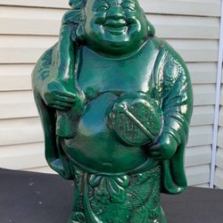 The Green Buddha Statue