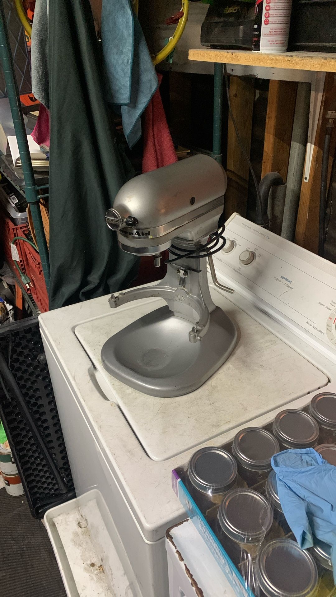 Kitchen Aid Ksm455pssm 5 Quart Mixer Only