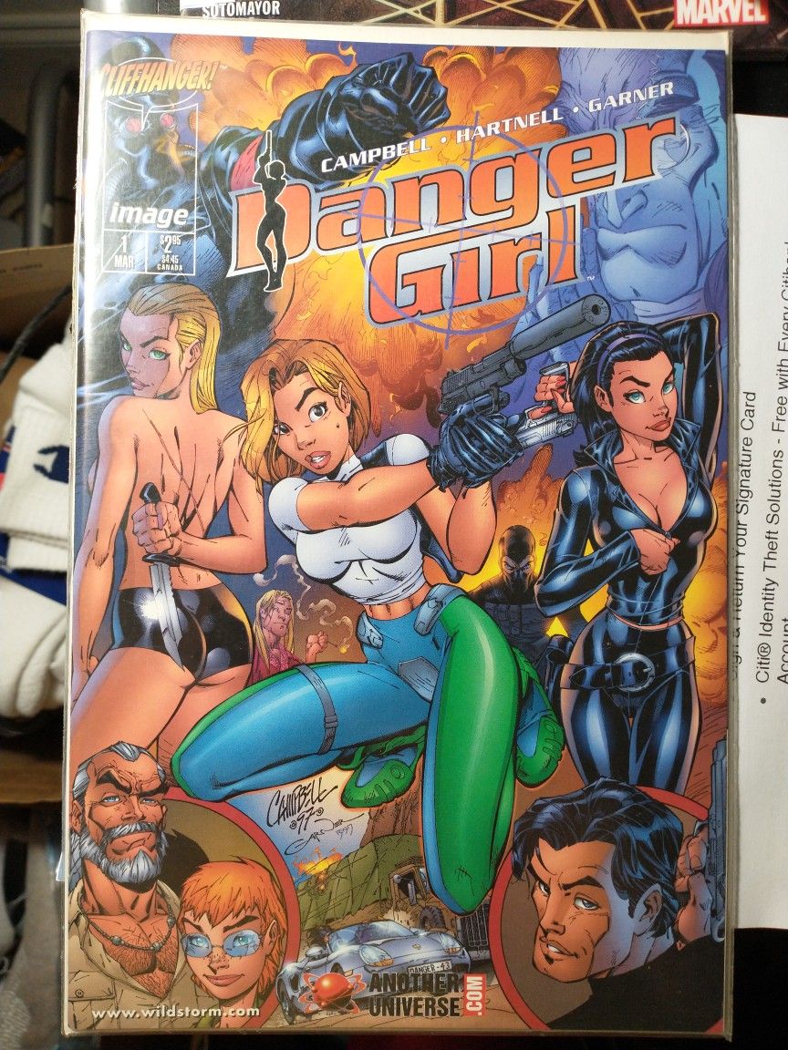 Danger Girl #1 Another Universe Variant J Scott Campbell