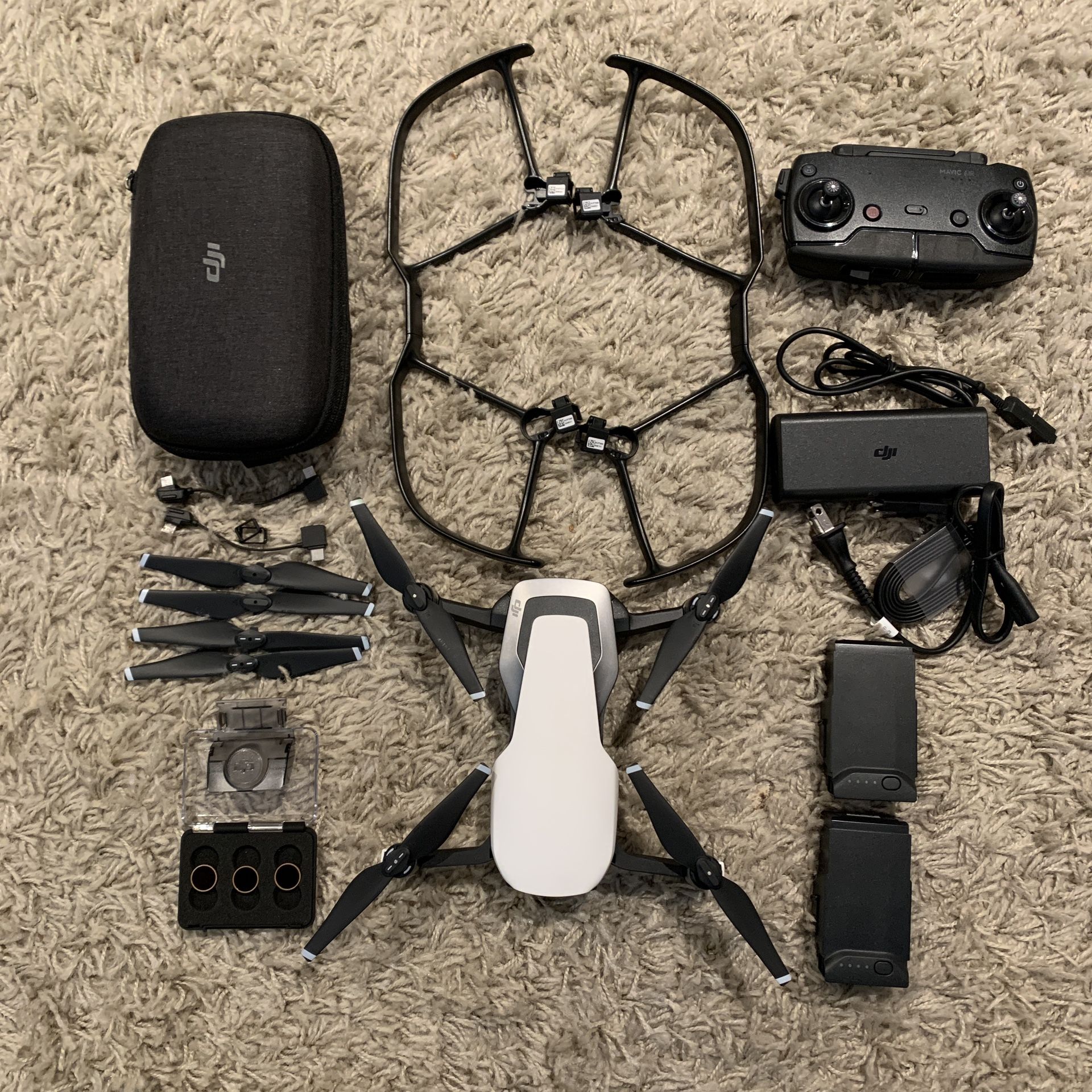 DJI Mavic Air Drone - Arctic White + Extras