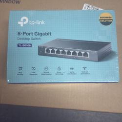 Brand New TP-Link 8-Port Gigabit Desktop Switch (TL-SG108)