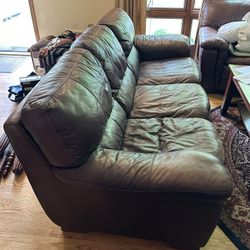 Real Leather Couch