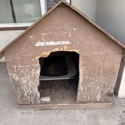 Wooden Wood Dog House