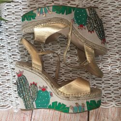 Kate Spade New York Cactus Wedge 9M NEW for Sale in Kailua Kona HI OfferUp
