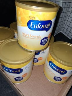 Enfamil yellow can