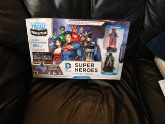 DC  HERO PLUG AND PLAY ON TV/ BATMAN/ SUPERMAN