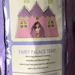 Fairy palace tent camping