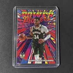2025 Topps Giannis Antetokounmpo Power Players SP /250