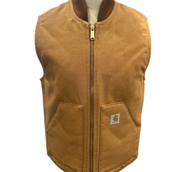 Carhart Vest Tan Size Small