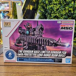 HGUC The Gundam Base Limited Gundam FSD (With Prototype Long Range Beam Rifle)