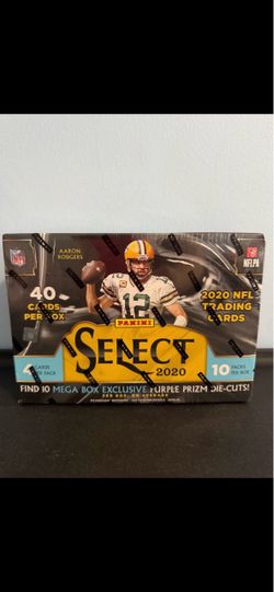 2020 Panini Select NFL Trading Cards Mega Box