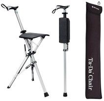TaDa Chair Folding Walking Stick NEW
