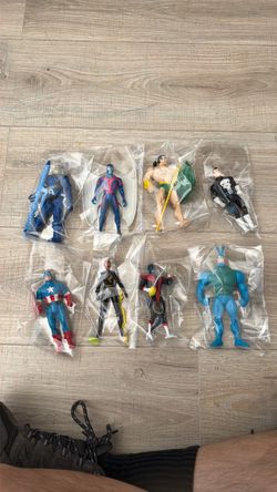 Vintage Marvel action figures set of 8