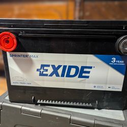 12V EXIDE BATTERY