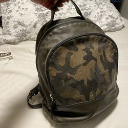 Small Leather Backpack