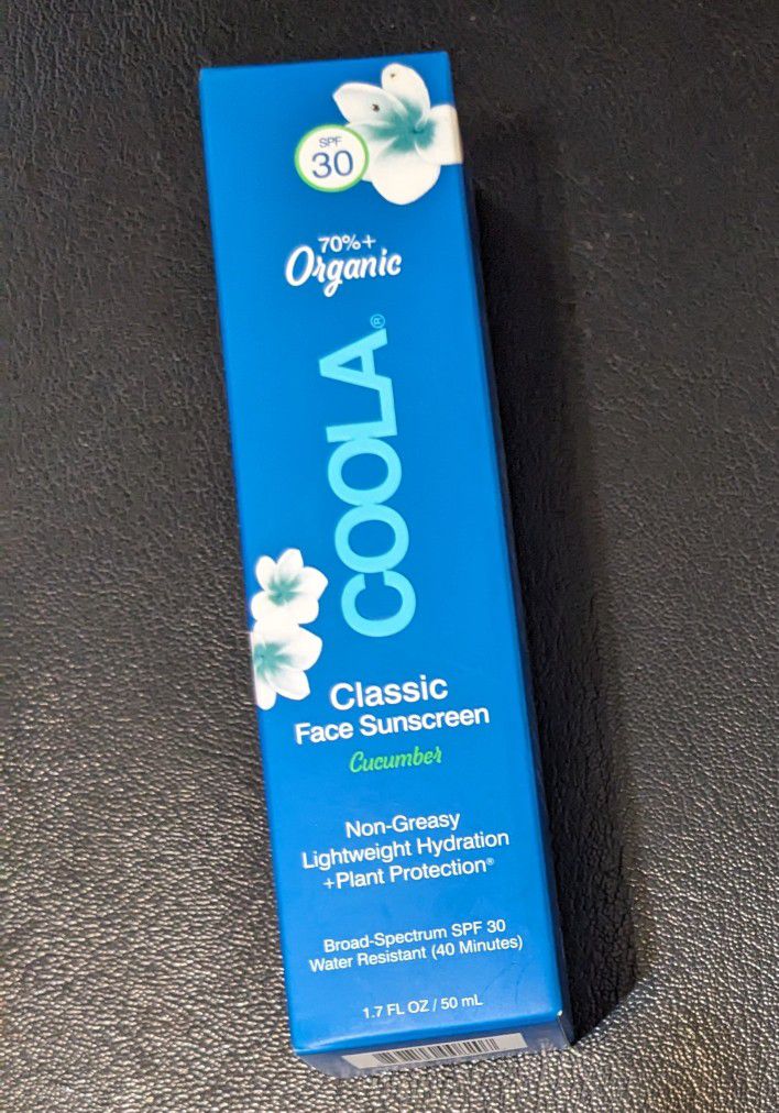 New! Coola Classic Face Sunscreen