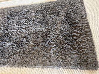 Flokati 120 x 180 grey modern rug