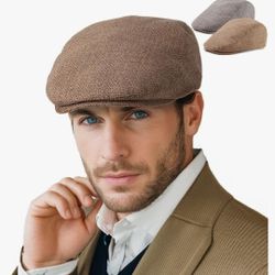 LadyBro Black and Brown 2 pack unisex summer casual adjustable 