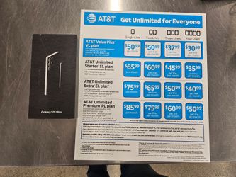 Samsung Galaxy S25 Ultra. ($50 OTD With AT&T Activation)