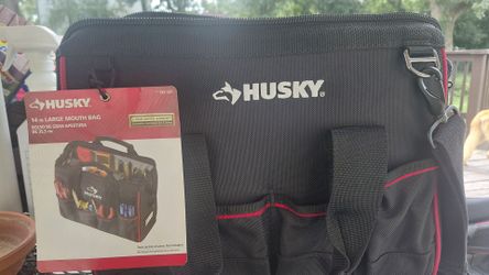 New Husky 14 inch wide mouth bag