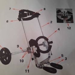 Dog Wheel Chair for Hind Legs