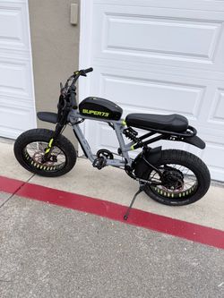 SUPER73 RX Electric Bike – NEW OEM Motor Professionally Installed – Full Suspension/Shocks