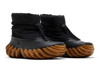 Crocs Echo Boot Black/Gum Size 10