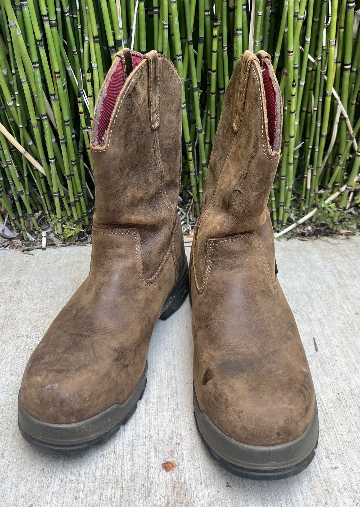 Wolverine Cabor Comp Toe Work Boots, Sz 11EW