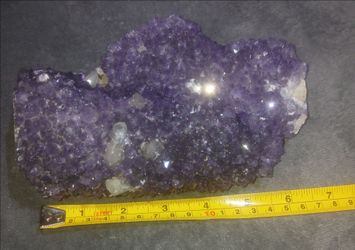 Amethyst cluster