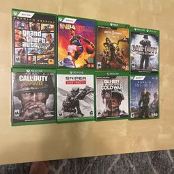 8 Xbox One / Series X Games Bundle