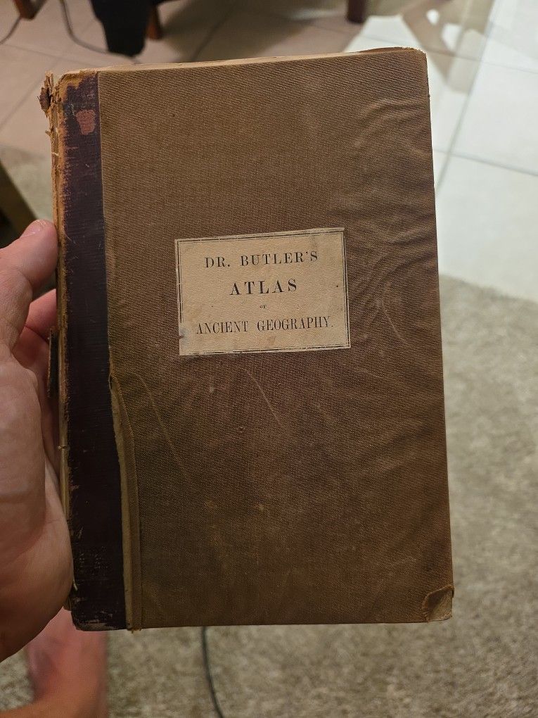 Dr Butler's Atlas Of Ancient Geography Famous Collectors Item