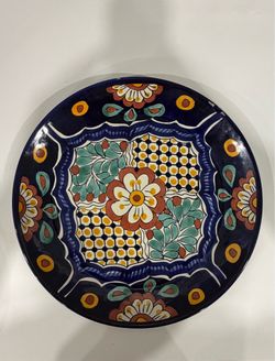 Mexican pottery serving platter