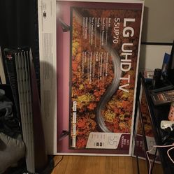 55” LG 4K TV 
