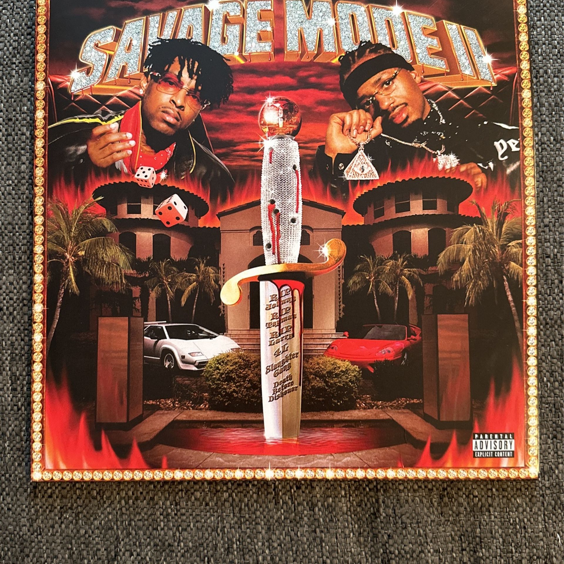 SAVAGE MODE 2 - 21 Savage and metro boomin vinyl