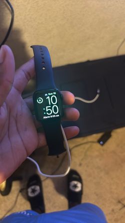 Apple Watch with Midnight Sport Band