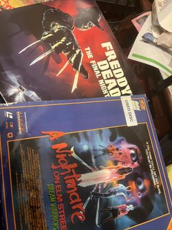 Nightmare On Elm Steet Movie Laserdisc 