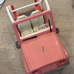 American Doll Jeep