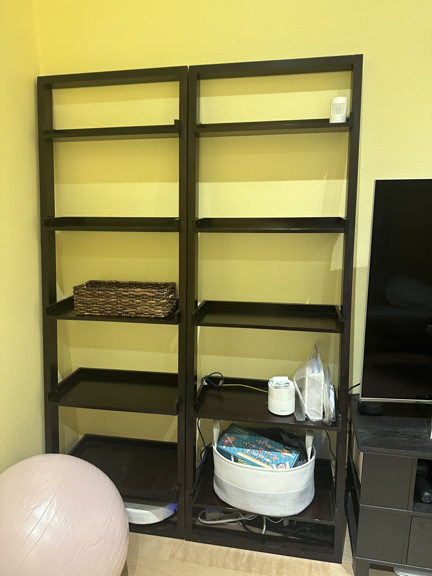 Crate And Barrel Ladder Shelf
