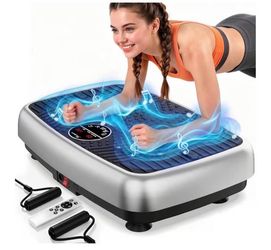 Vibration plate exercise machine