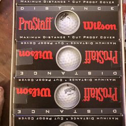 Wilson Prostaff Golf Balls -New In Box