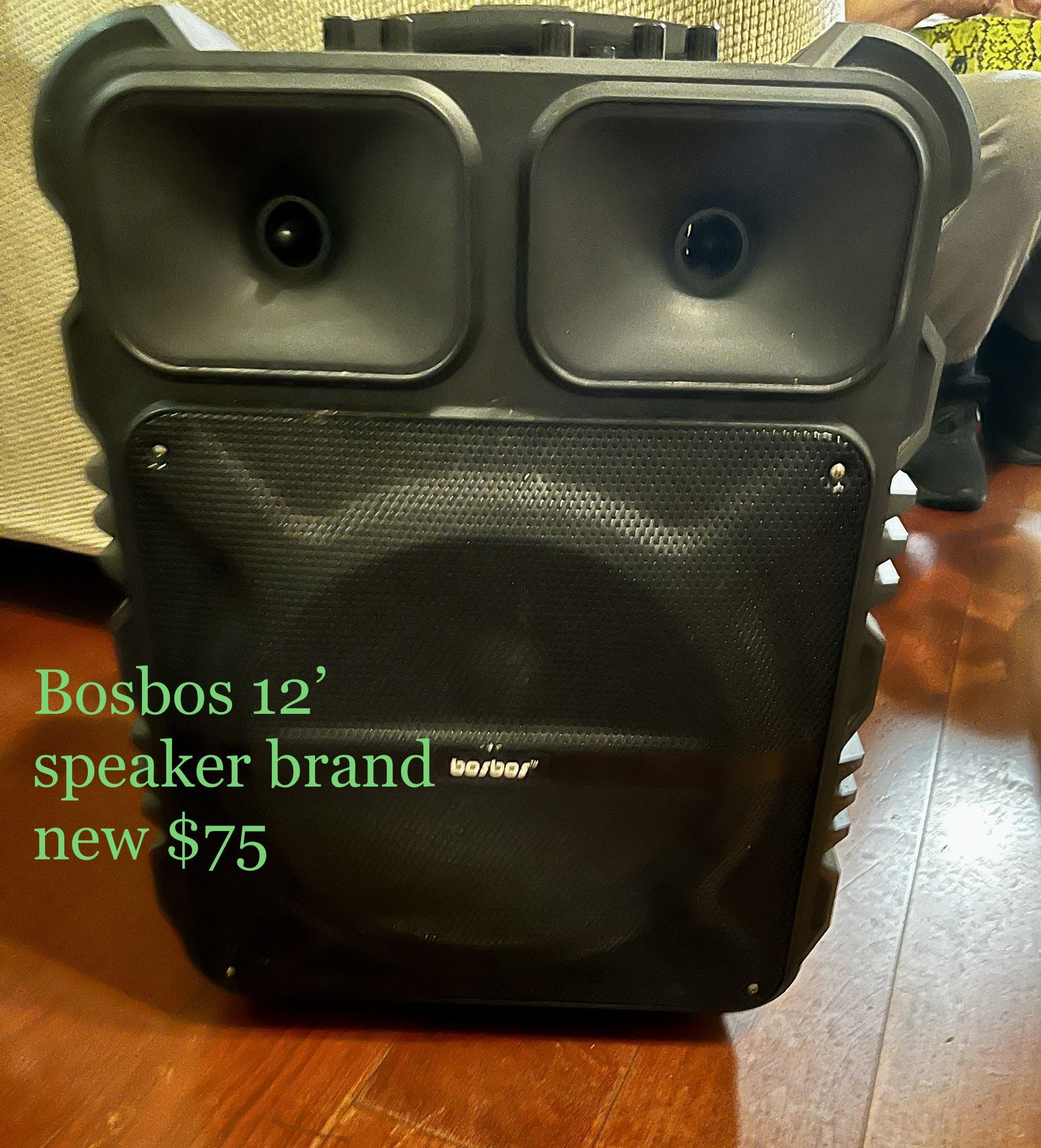 BosBos 12’ Speaker. Brand New Still In Box. $60